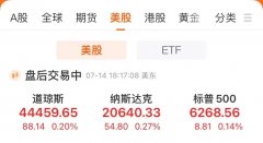 纳指创历史新高！加密货币、稀土概念股普涨中